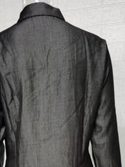 Full Size Button-Down Maxi Denim Dress Plus Size - kinko