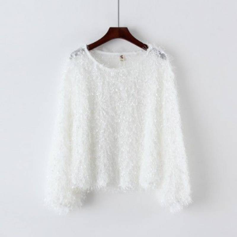 Women's Fashion Personalized Tassel Long-sleeved Top - kinko