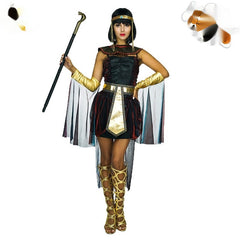Halloween Women's Cleopatra Role-playing Party Clothes - kinko