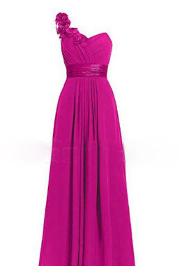 Women's Multi Colored Slanted Neck Sleeveless Strapless Long Dress - kinko
