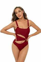 Damen-Bikini mit Neckholder-Slip, einteilig, sexy Triangel-Badeanzug