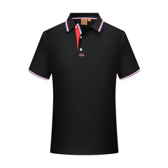 Workwear Uniform Men's Lapel Polo Shirt - kinko