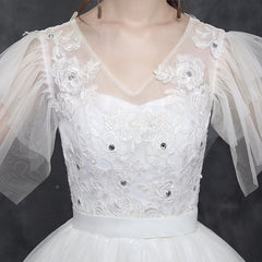 Large Size Wedding Dress Fat Bride Married Master Wedding Dress Was Thin And Simple Studio Covering Arms - kinko