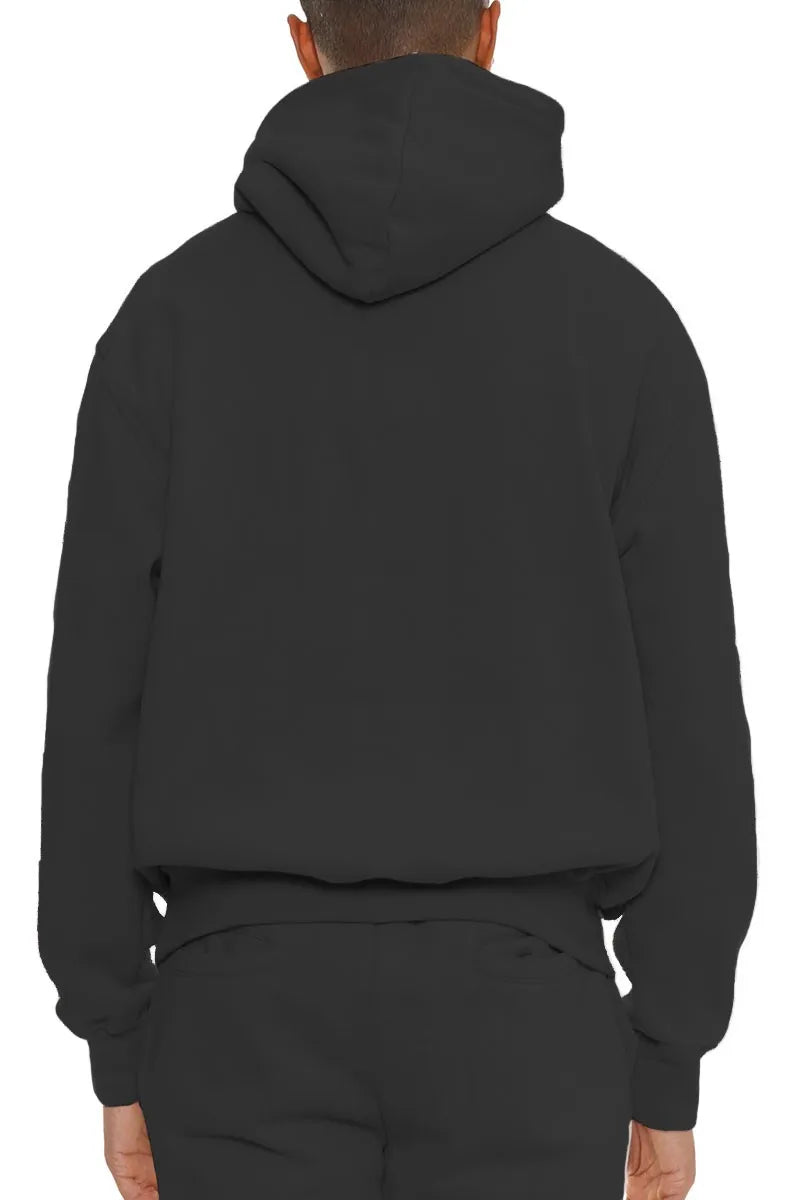 WEIV Men's Full Size Premium Cotton Blend Hoodie Plus Size - kinko