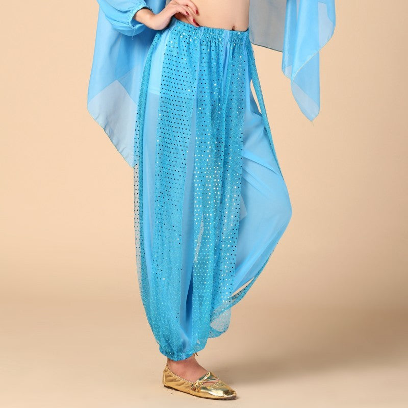 Indian Dance Sequined Bloomers For Women - kinko