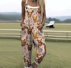 Digital 3D Printing Button Strap Casual Suspenders - kinko