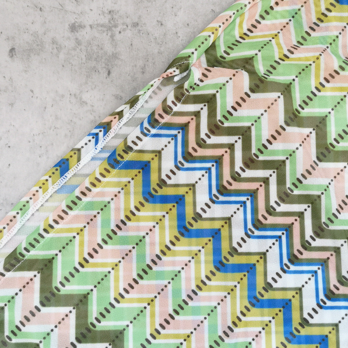 Braid Rope Lace up Cutout Striped Printed High Slit Triangle One Piece Swimsuit Skirt Two Piece Set - kinko Global Holdings inc