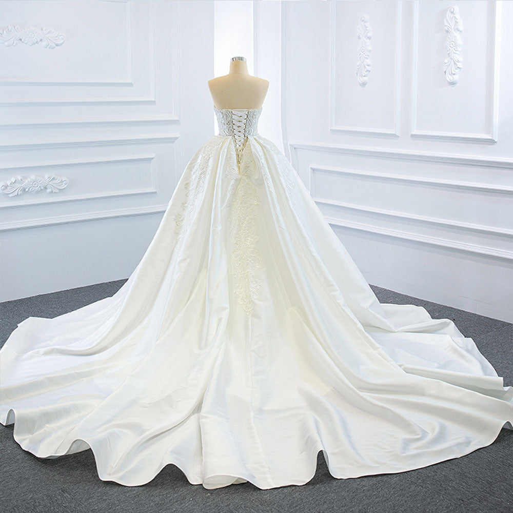 The Wedding Dress Wears Two Fishtail Tail Tube Tops, The Temperament Is Thin And Dreamy - kinko