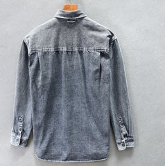 Cowboy Shirt Men's Coat Autumn And Winter Casual Versatile - kinko