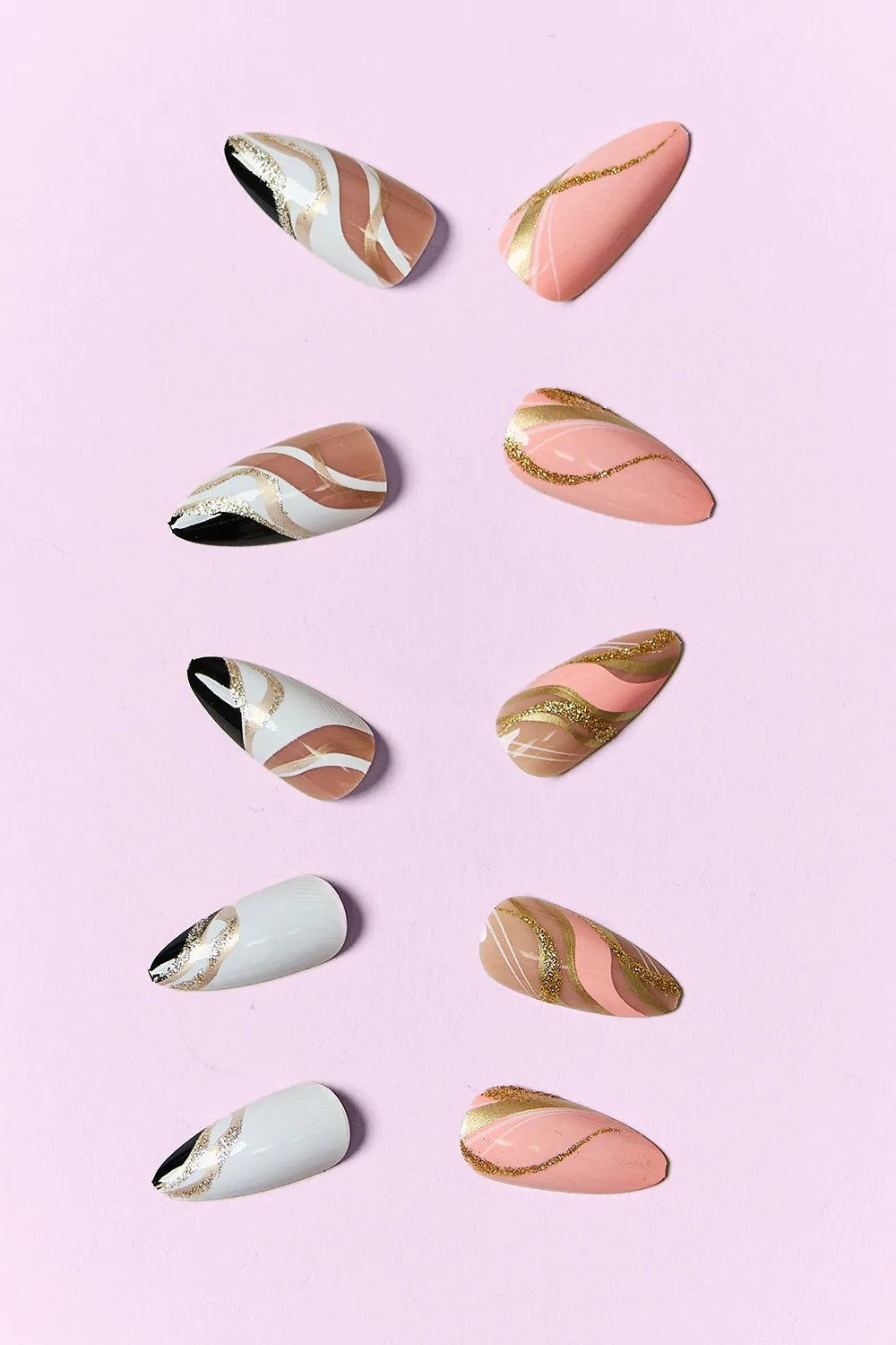 SO PINK BEAUTY Press On Nails 2 Packs - kinko