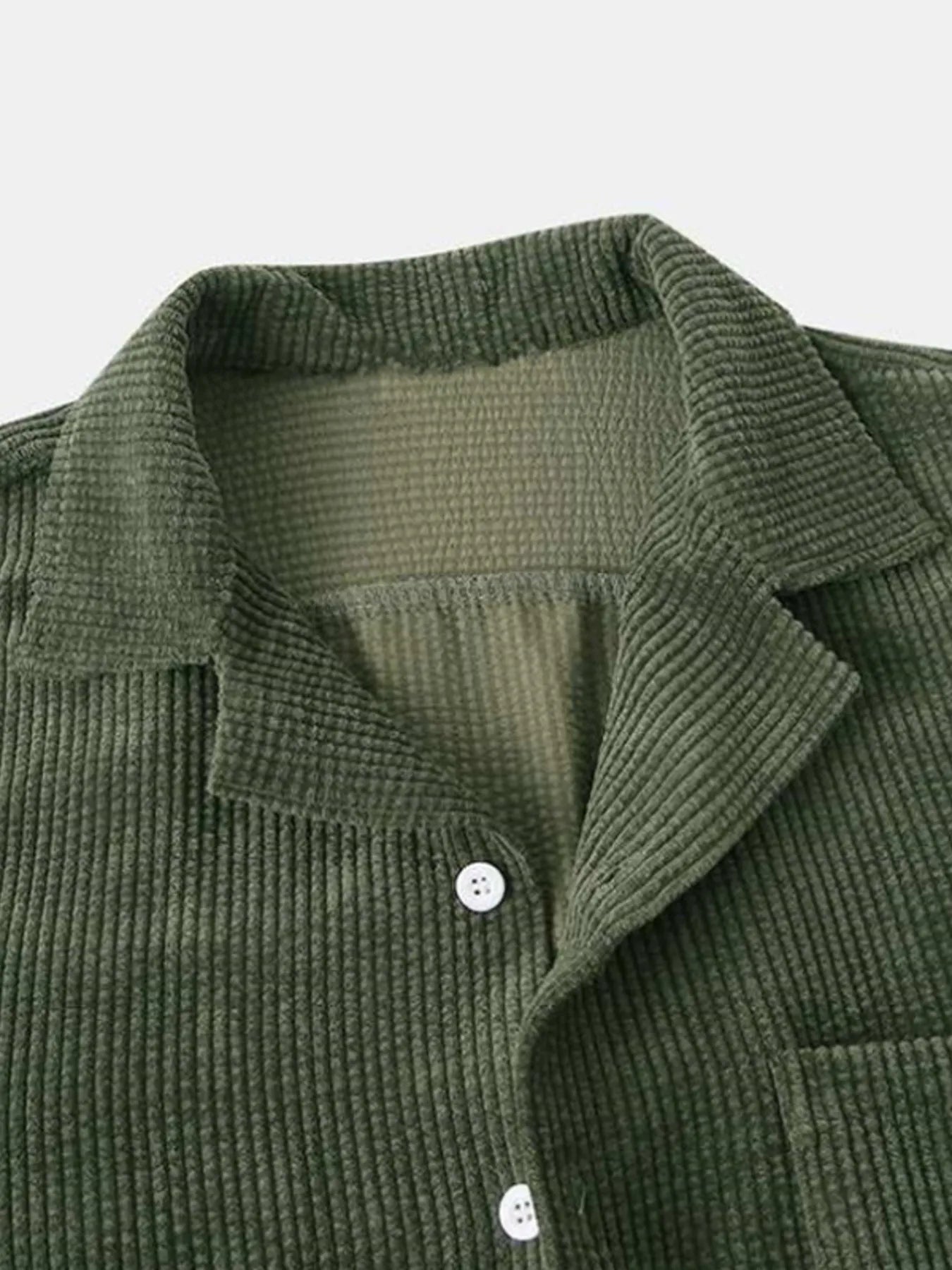 Men's Full Size Classic Textured Top and Shorts Set Plus Size - kinko