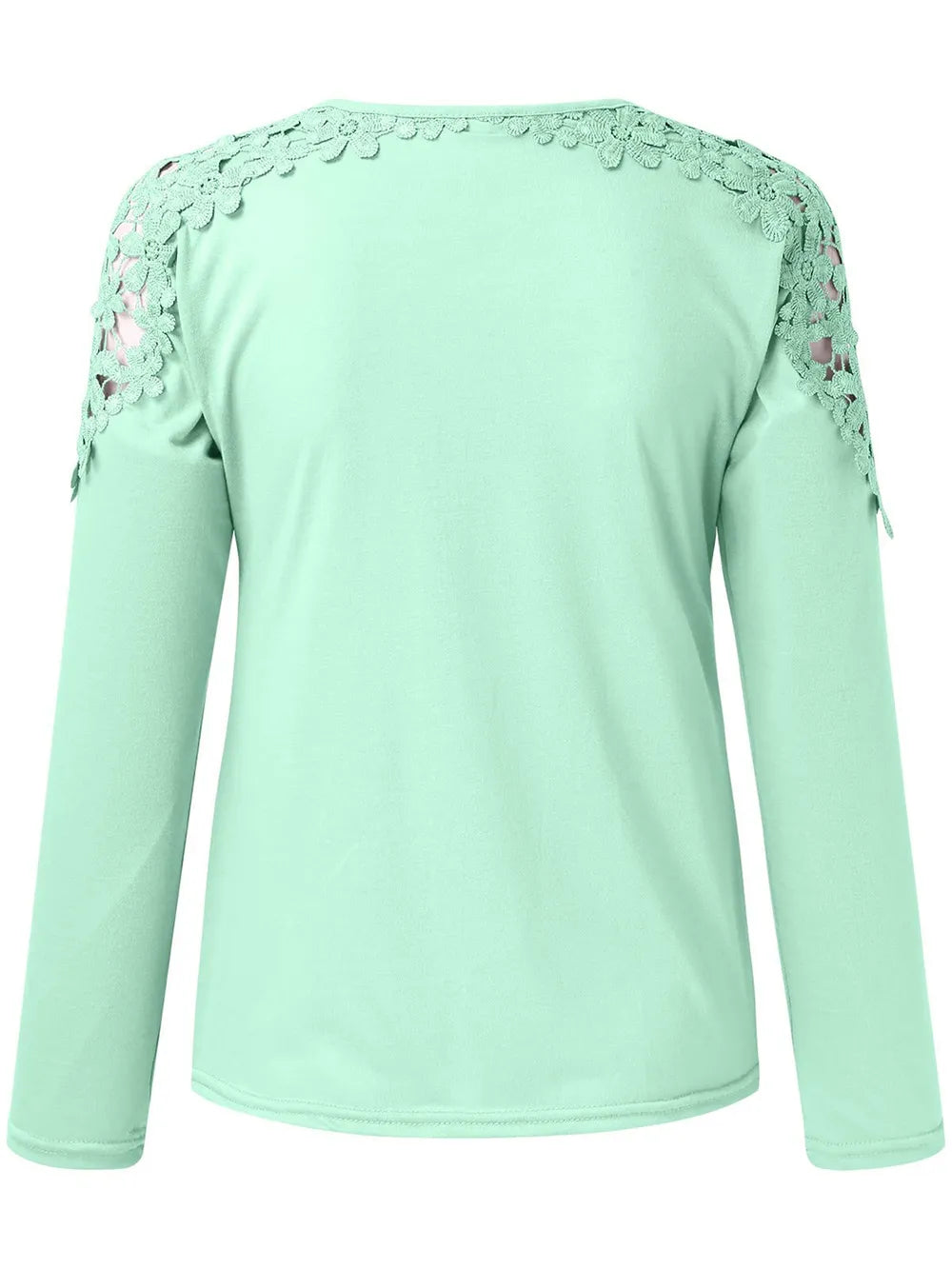 Full Size Cutout Round Neck Long Sleeve T-Shirt - kinko