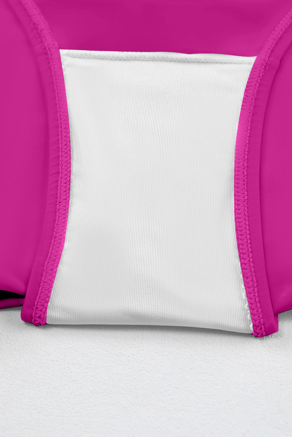Ruched Slit Tankini Set - kinko