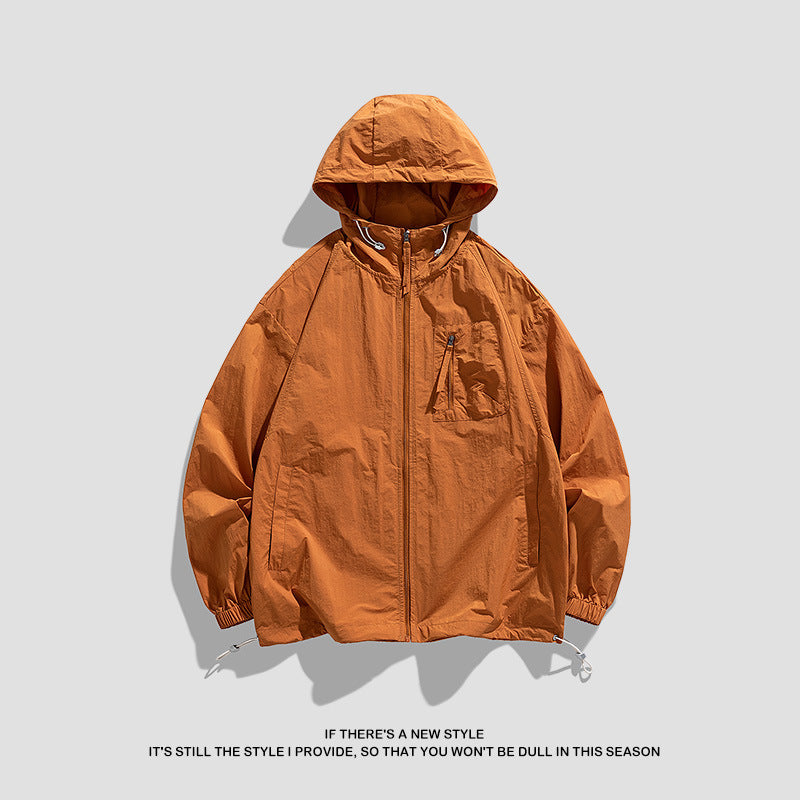 Men And Women Couple Sun Protection Clothing Lightweight Breathable Jacket