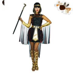 Halloween Women's Cleopatra Role-playing Party Clothes - kinko