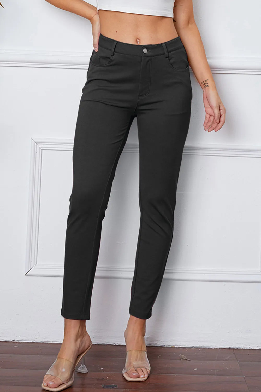 StretchyStitch Pants by Basic Bae - kinko