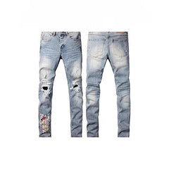 High Street Jeans Black Slim Fit Stretch Skinny Men - kinko