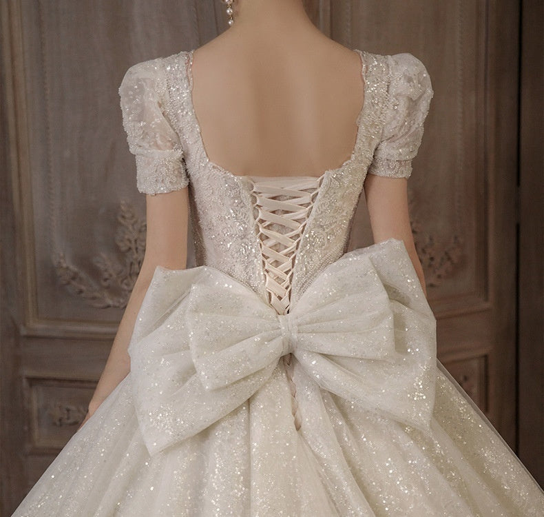Temperament Bride Retro Super Fairy Mori Style Dream Wedding - kinko