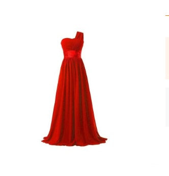 Long Multi-color Banquet Evening Dress - kinko