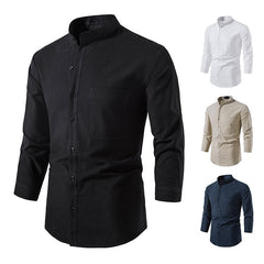 Button Beach Yoga Leisure Summer Shirt - kinko
