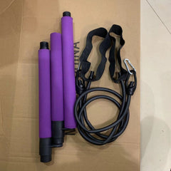 Three-section Pilates fitness stick