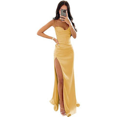 European And American Women's Clothing Sleeveless Camisole Evening Dress - kinko
