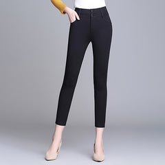 Fall Thin Autumn And Winter Plus Velvet Thick Trousers