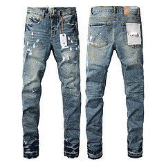 High Street Jeans Black Slim Fit Stretch Skinny Men - kinko