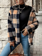 Fashionable And Versatile Polyester Fiber Women's Coat - kinko