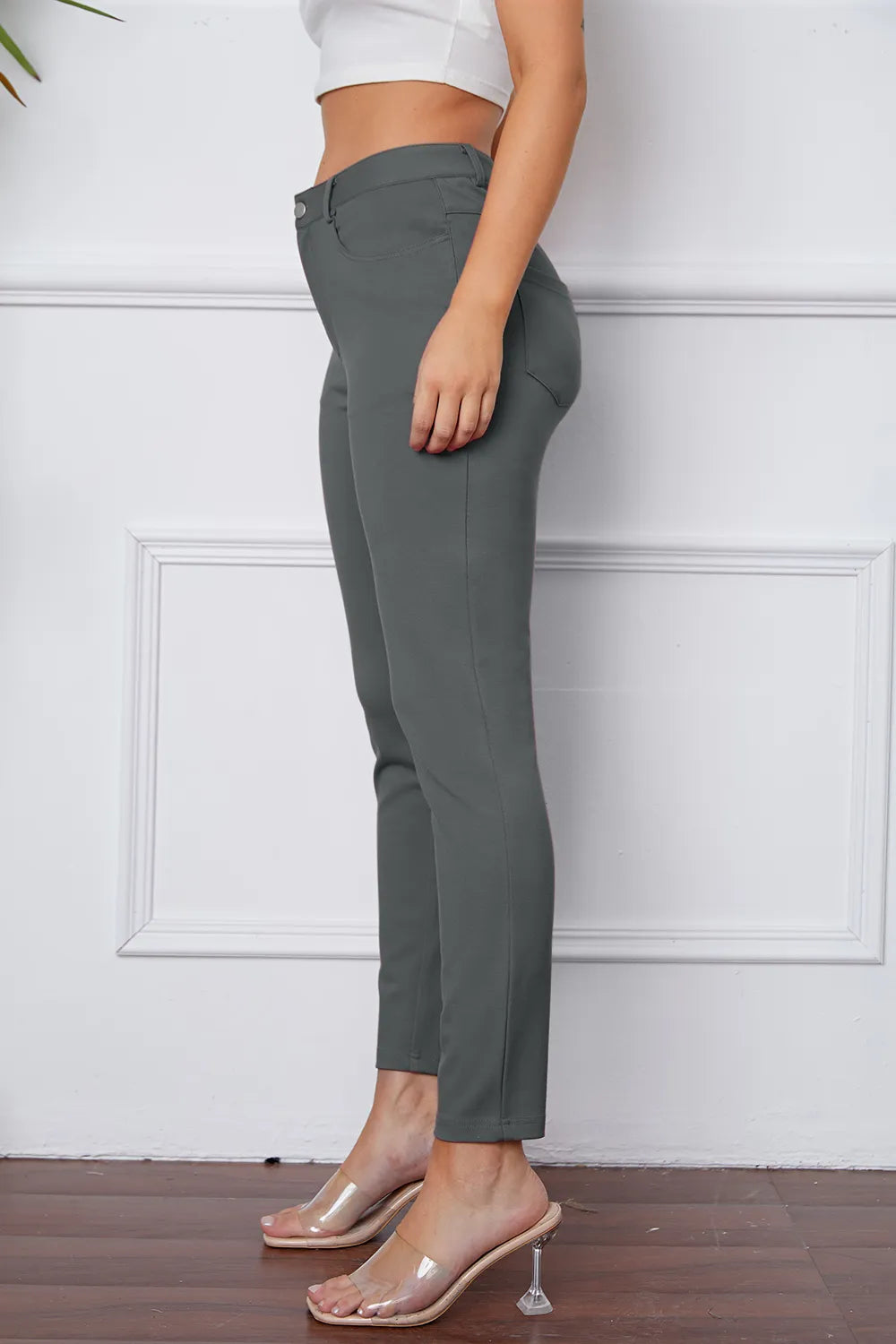 StretchyStitch Pants by Basic Bae - kinko