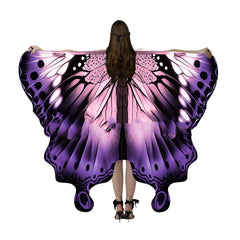 European And American Butterfly Talma Halloween Costume - kinko