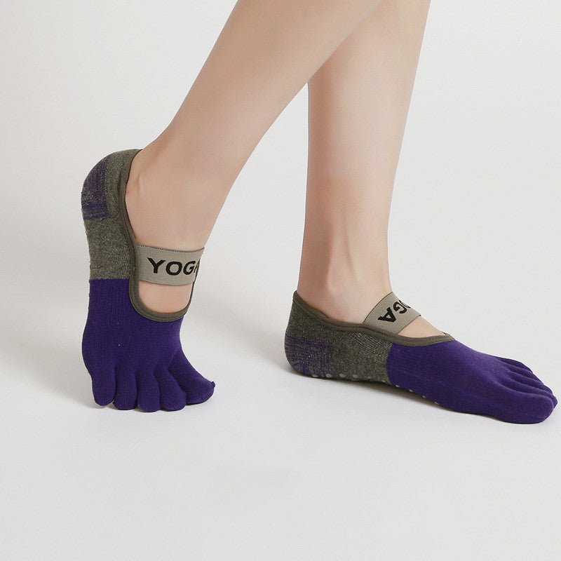 Women's Fashionable Pilates Toe Socks