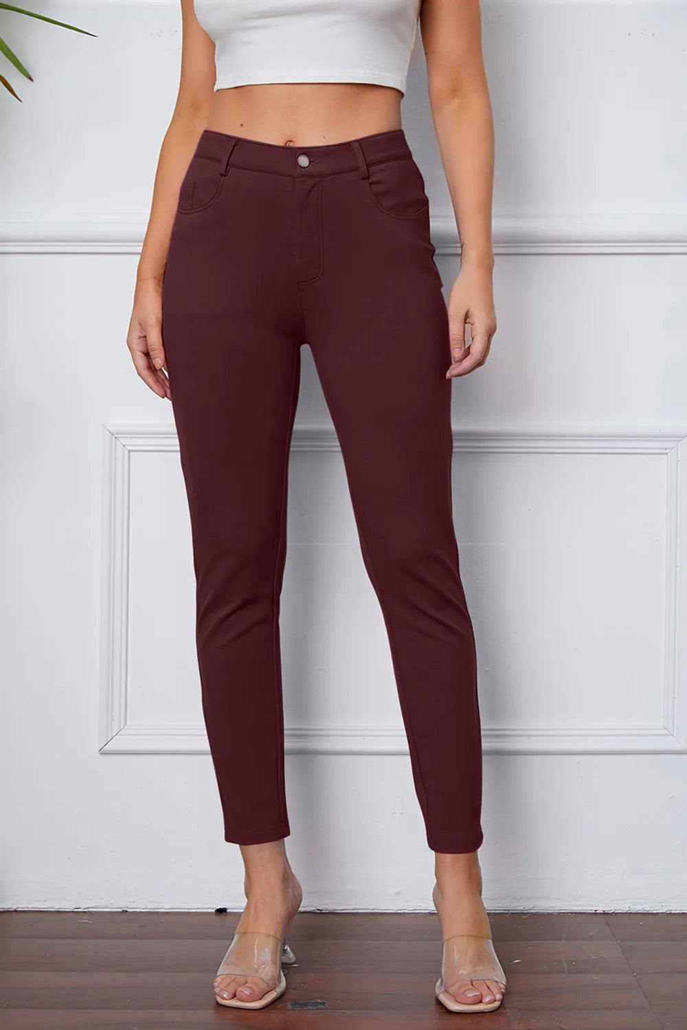 StretchyStitch Pants by Basic Bae - kinko
