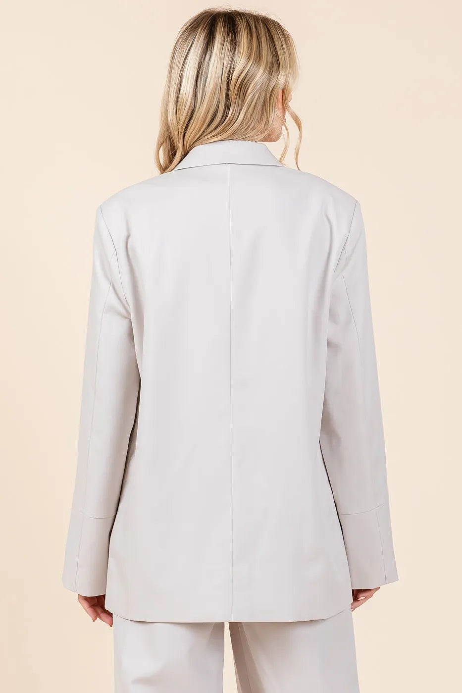 Mittoshop Boyfriend Fit Blazer Jacket - kinko
