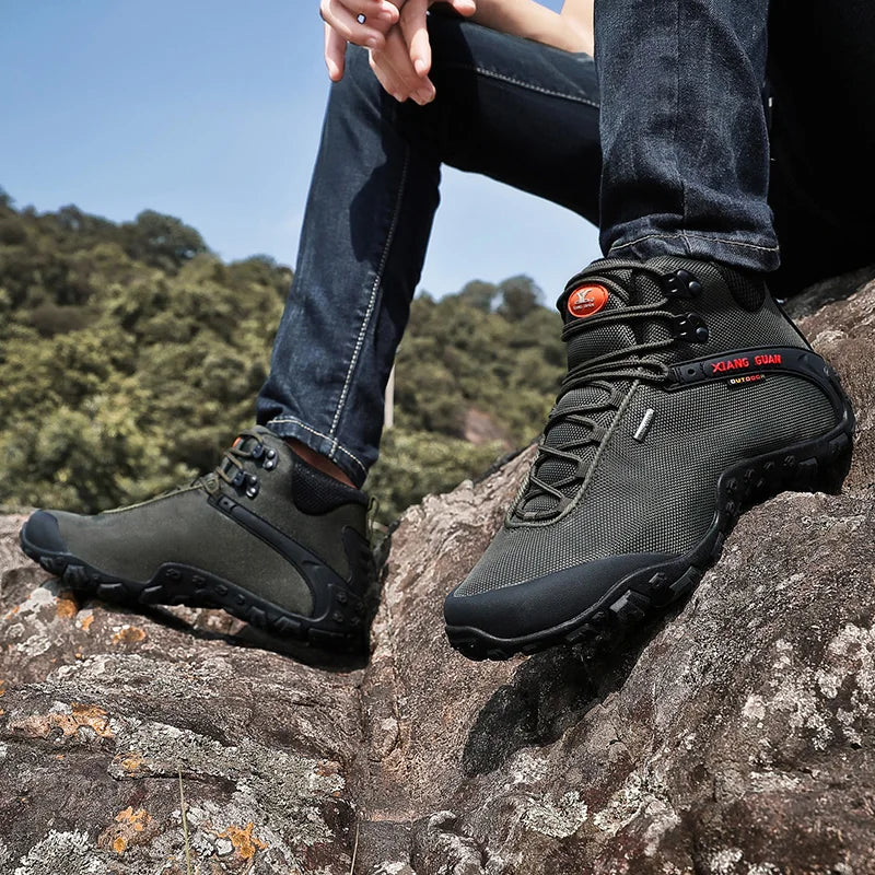 Men Hiking Shoes Women  Trekking Boots Breathable Tactical  Climbing Mountain Camping Outdoor Sports Hunting Walking Sneakers 48