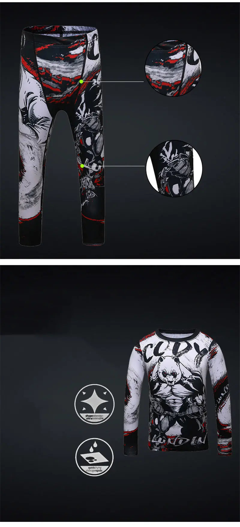 Kid's Gym MMA Boxing Jerseys Baby Boys Sport T Shirts Shorts Set Suit Rashguard Kickboxing Trousers Children BJJ Sportsuit 172