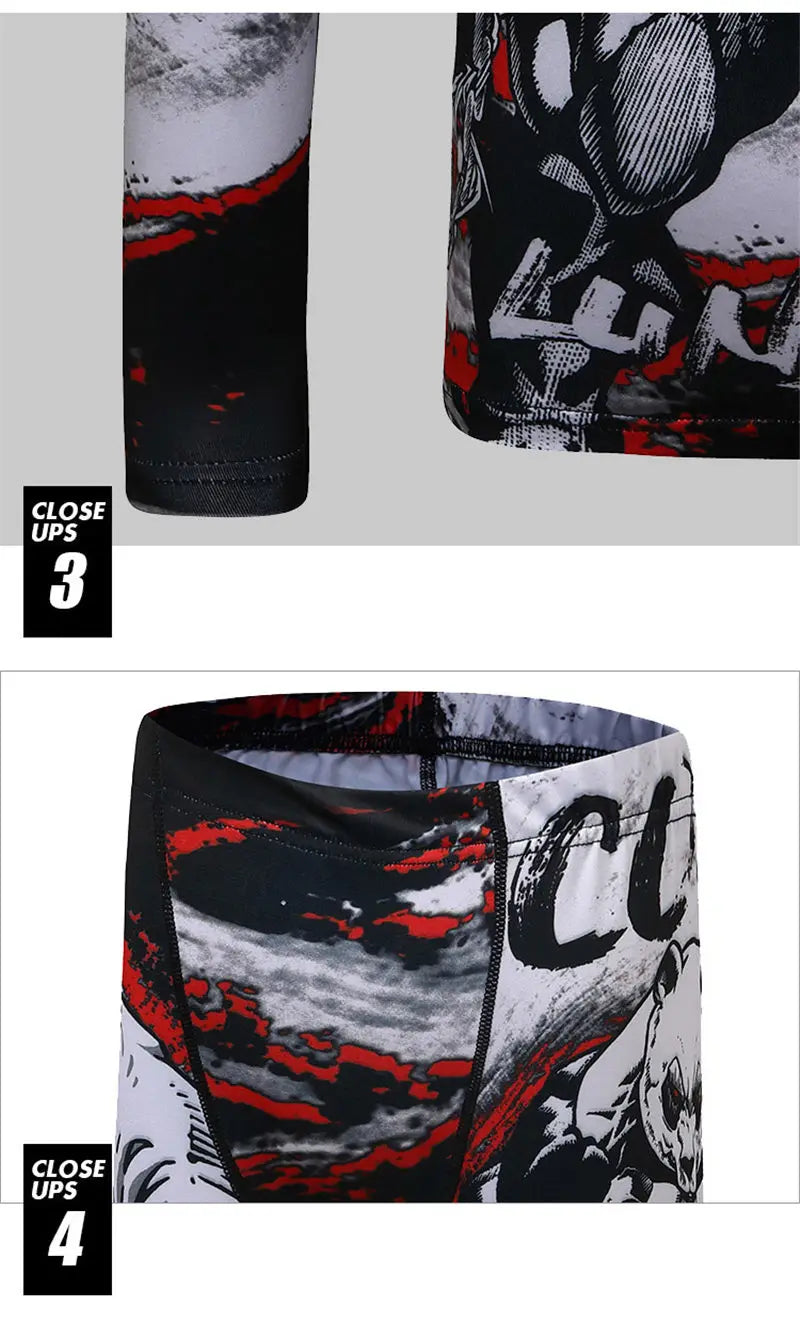 Kid's Gym MMA Boxing Jerseys Baby Boys Sport T Shirts Shorts Set Suit Rashguard Kickboxing Trousers Children BJJ Sportsuit 172