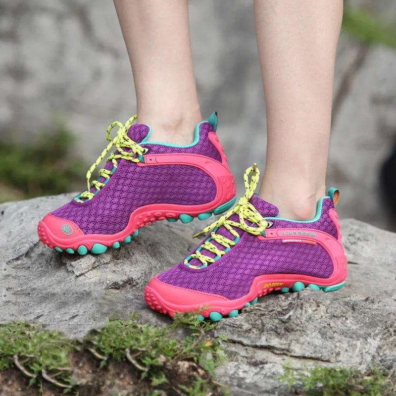 Men Hiking Shoes Women  Trekking Boots Breathable Tactical  Climbing Mountain Camping Outdoor Sports Hunting Walking Sneakers 48