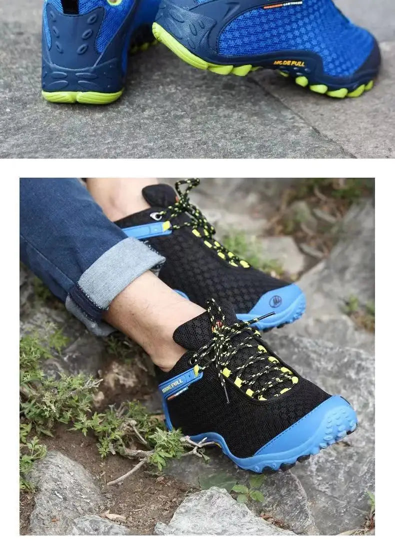 Men Hiking Shoes Women  Trekking Boots Breathable Tactical  Climbing Mountain Camping Outdoor Sports Hunting Walking Sneakers 48
