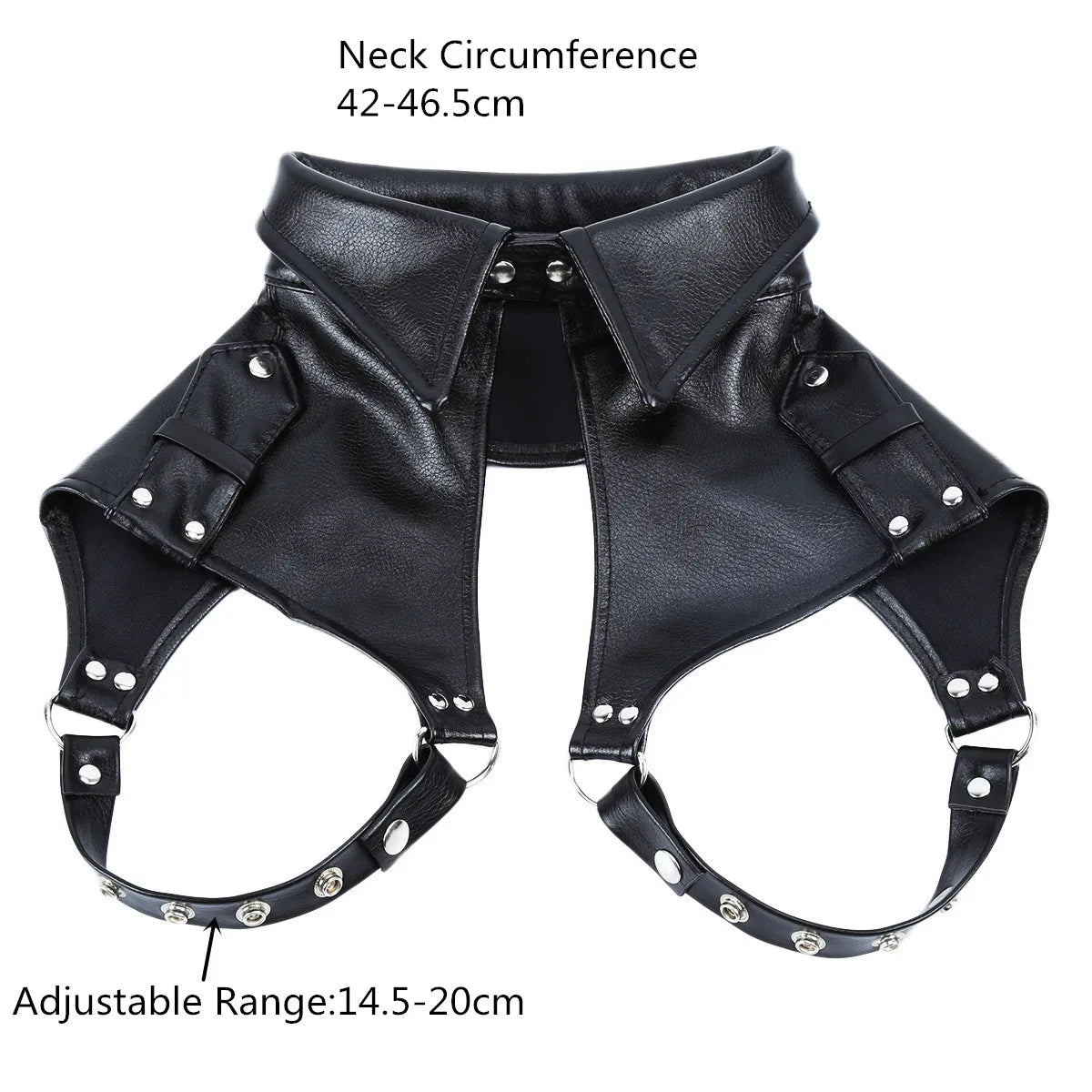 Exotic Accessories of Gay Men Leather Tank harness Bdsm Open Mouth Bondage Hood Mask with Braid Tail for Fetish Cosplay Sex Toys