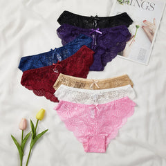Underwear For Woman Sexy Lace Briefs Women Panties Mid-Rise High Quality Female Panties Woman Underwear Intimates 1Pcs BANNIROU