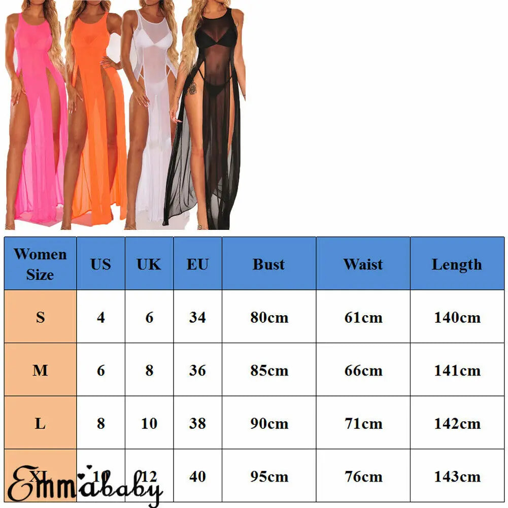 Sexy Women Swimsuit Beach Cover Ups Soild Color Summer Hot Female Long Bikini Swimwear Wrap Pareo Cover Up Beach Sarong Dress