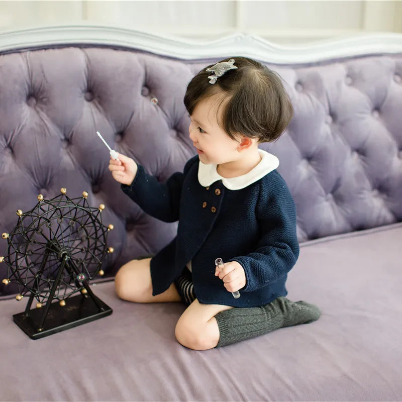New Arrivals Korean Autumn and Winter Knitted Cotton Comfortable Suit Toddler Boy Clothes  KidClothes Toddler Boys Clothing