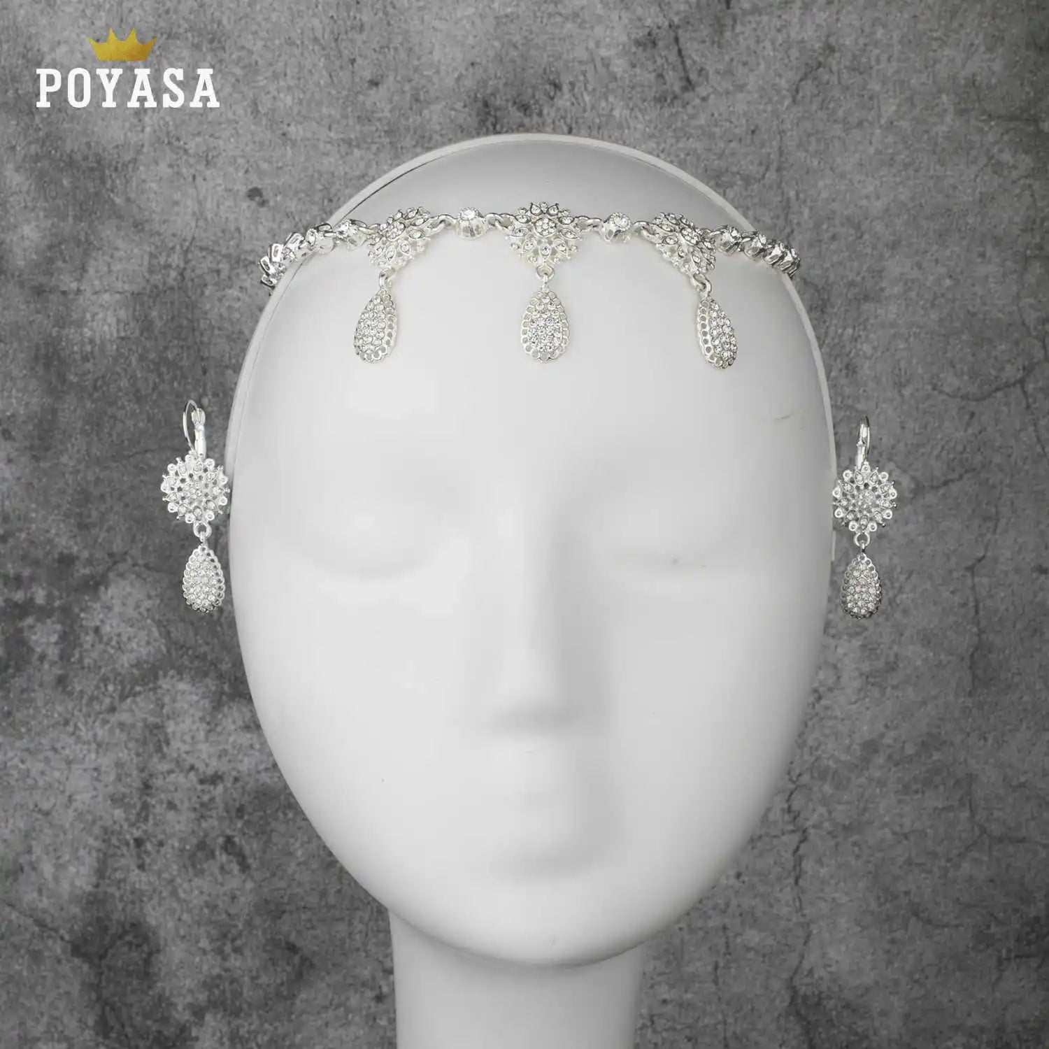 Algerian wedding hair accessories for women three colors