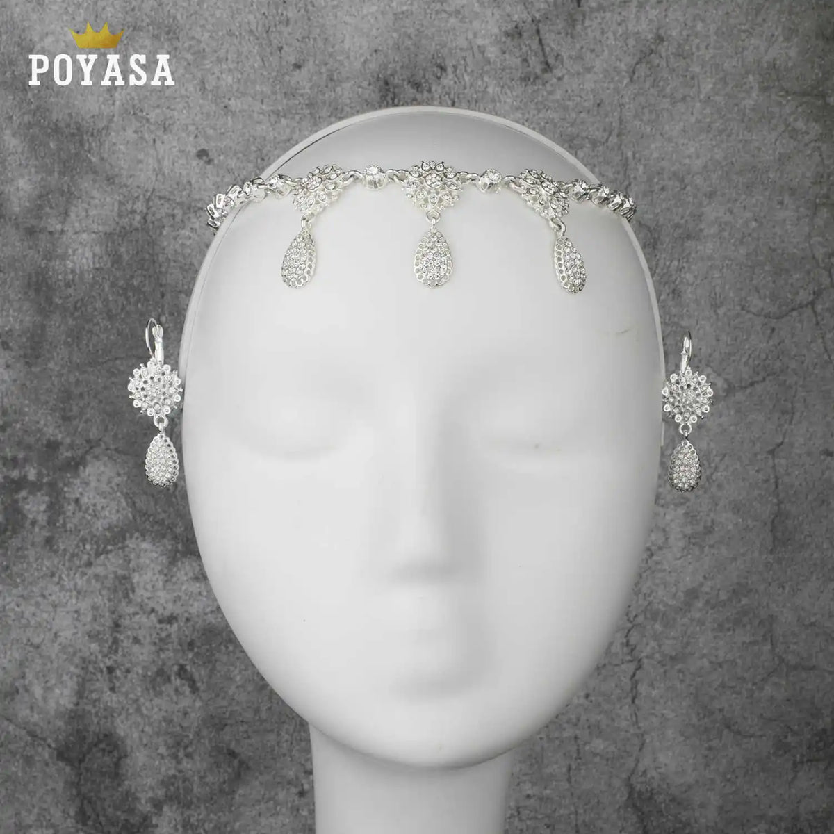 Algerian wedding hair accessories for women three colors