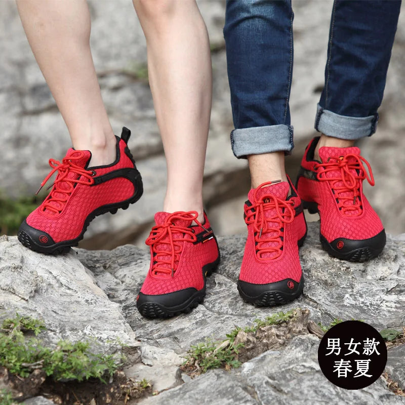 Men Hiking Shoes Women  Trekking Boots Breathable Tactical  Climbing Mountain Camping Outdoor Sports Hunting Walking Sneakers 48