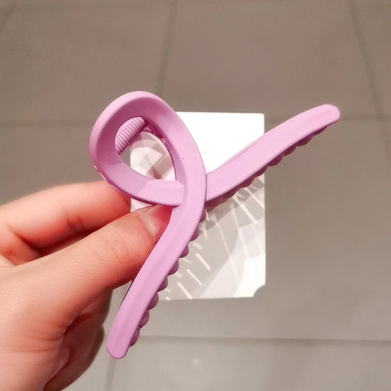 Barrettes Fashion Women Acrylic Hair Claws Clips Hair Accessories Hairpins Ladies Hairgrip Headwear Girls Ornaments Crab Bands