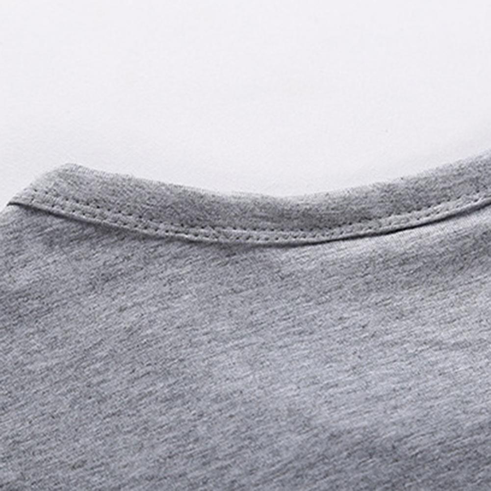 2021 Men's T shirt Top Solid Color Round Neck Casual Long Sleeve Slim All Match Base Shirt for Work