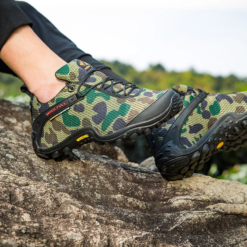 Men Hiking Shoes Women  Trekking Boots Breathable Tactical  Climbing Mountain Camping Outdoor Sports Hunting Walking Sneakers 48