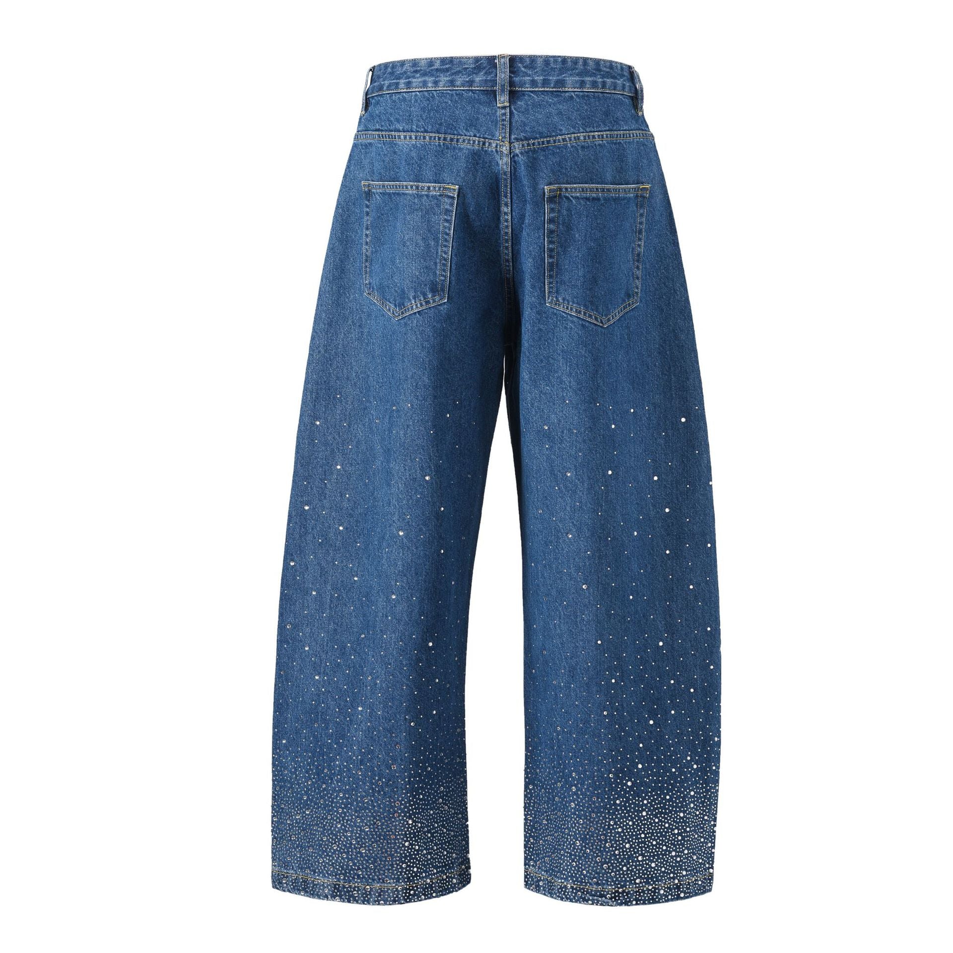 European And American High Street Loose-fitting Wide-leg Trousers - kinko